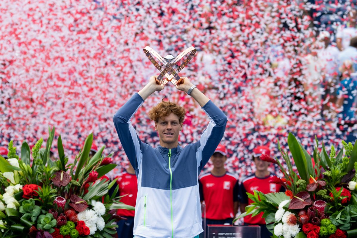 Tennis Infinity Awards ATP Most Improved Player Of The Year Jannik