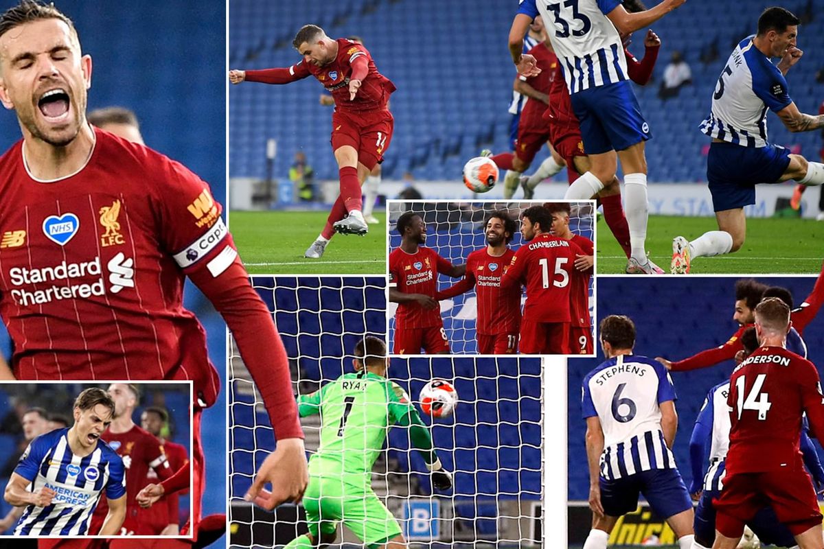 Player Ratings: Liverpool 3-1 Brighton Hove & Albion