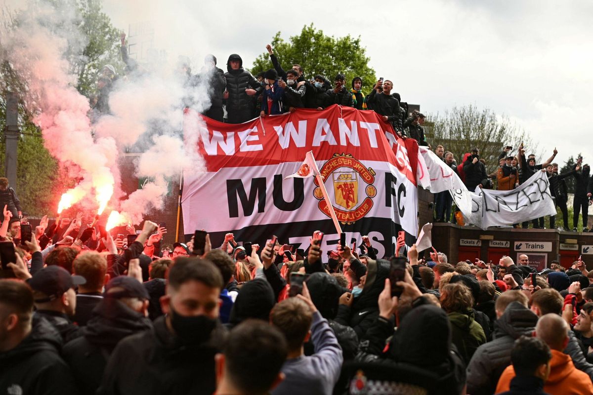 A 'huge security presence' in place as Manchester United fans plan second protest