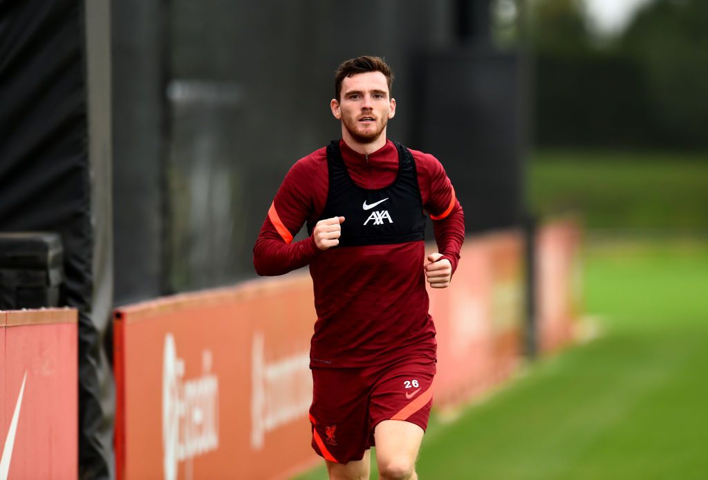 Photo: Liverpool receive massive Andy Robertson injury boost