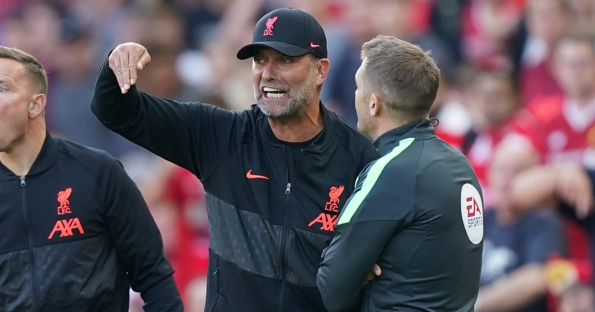 'The FA might want to write him a four-page letter' - Klopp slammed by 77 y/o former ref for his behaviour