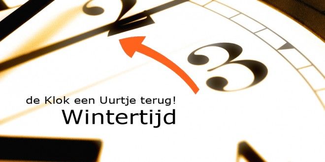 Klok gaat dit weekend een uur terug