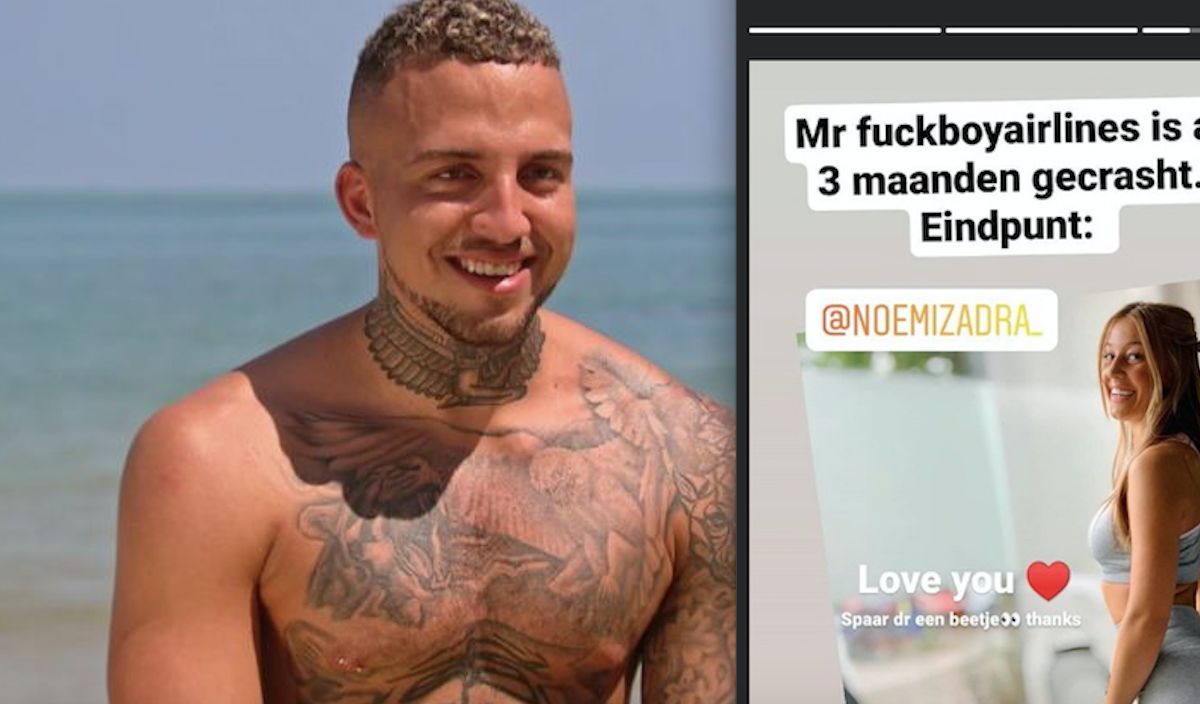 Dit is de nieuwe vriendin van meneer fuckboy Airlines uit Temptation Island (foto) Clint.be