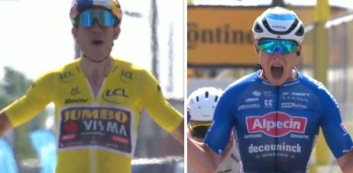 Kolder in de Tour de France! Niet één, maar twee Belgen 'winnen' de rit...