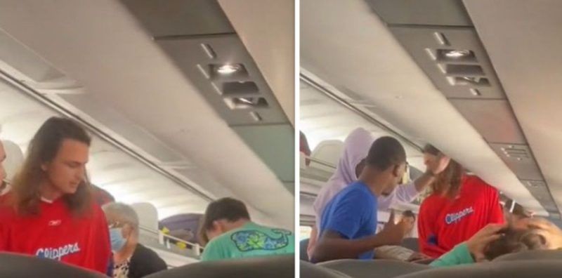 Kerel van trein gezet nadat hij ‘met zichzelf speelt’ naast vrouw en slapende kinderen