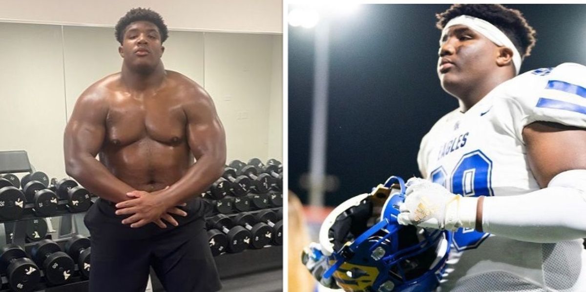 14-jarige Tyler, 136 kilo en bijnaam 'Hulk', wordt bestempeld als nieuwe 'big star' van de NFL