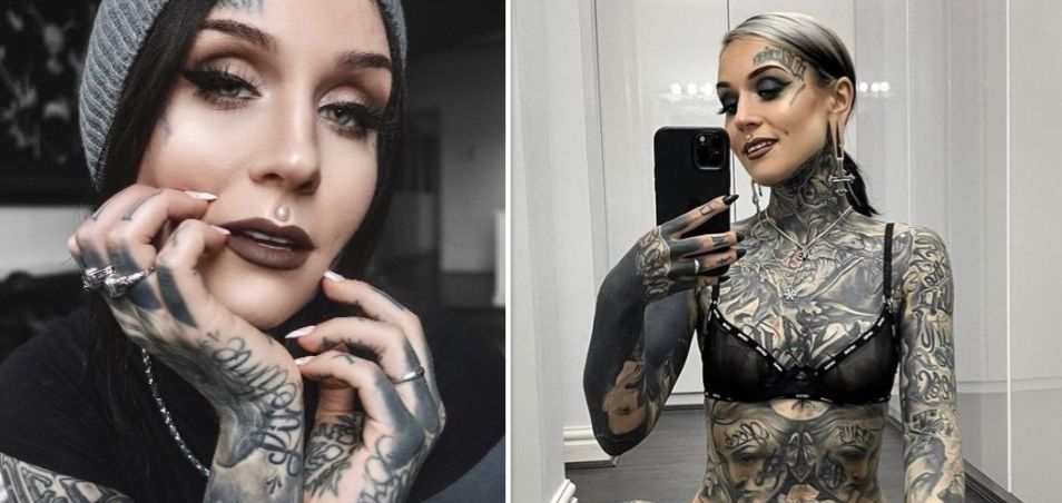 Girls & Tattoos: Monami is een sexy tattoo-model die er als tiener compleet  anders uitzag (foto's) 