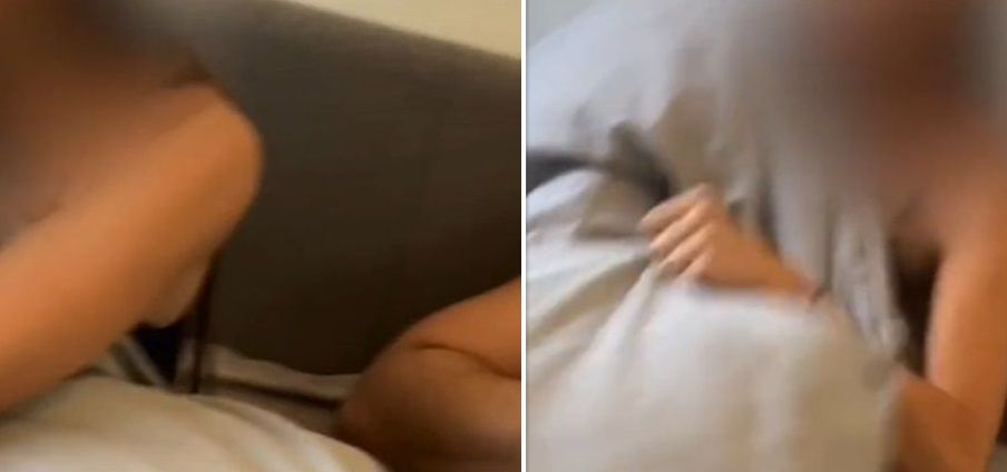 Pure horror: TikTokster toont hoe ze haar zus in bed betrapt met haar echtgenoot