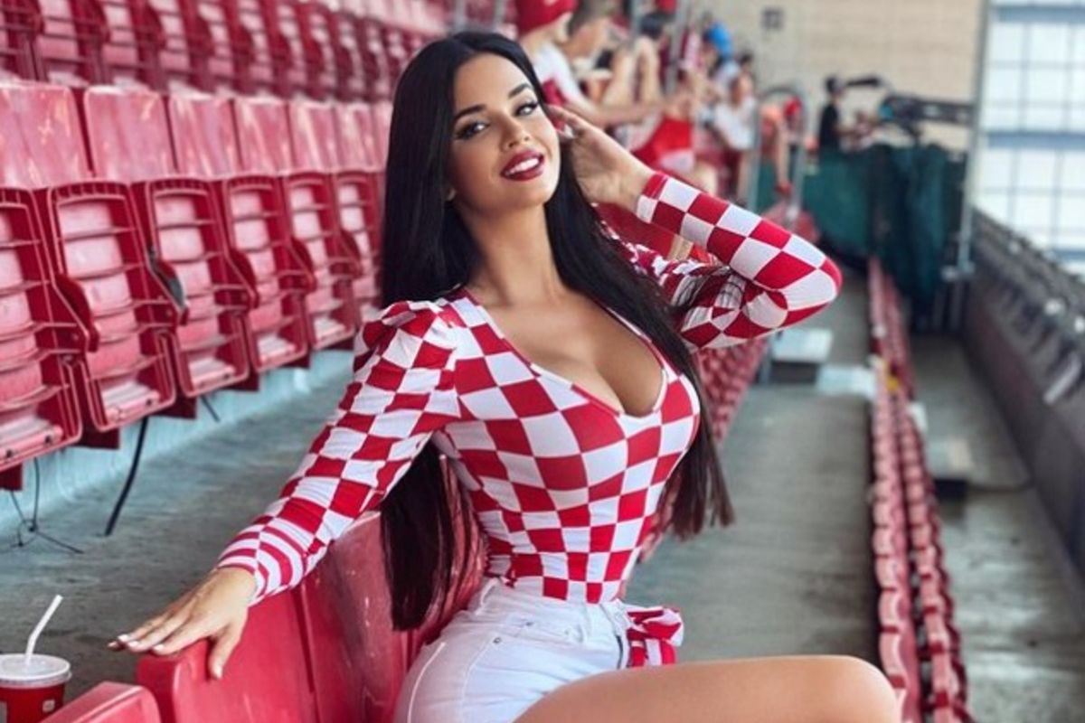 'Meest sexy fan' en ex-Miss Kroatië nu toch bekritiseerd: "Niet welkom in Qatar!"