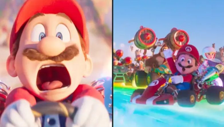 Nieuwe 'The Super Mario Bros. Movie' trailer toont race op Rainbow Road en de fans worden gek