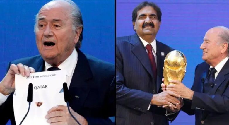 Sepp Blatter zegt dat het een 'vergissing' was om het WK 2022 aan Qatar toe te kennen