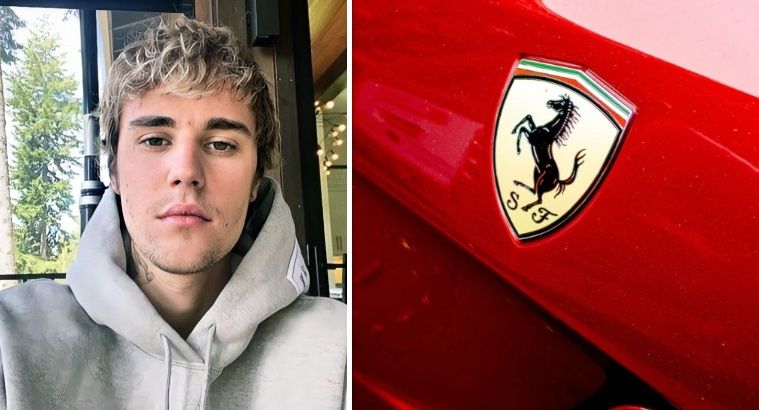 Dit is waarom Justin Bieber op de zwarte lijst van Ferrari staat en er nooit nog een mag kopen