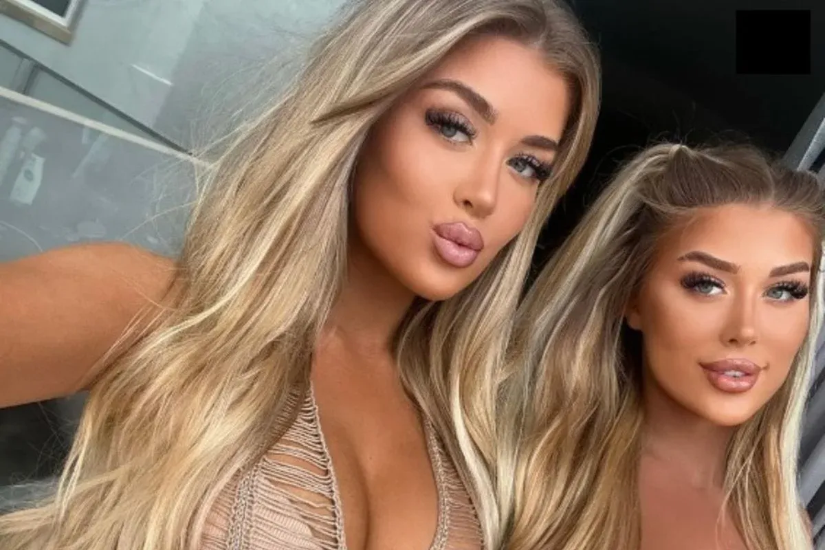Love Island-zussen worden 'heetste tweeling ter wereld' gedoopt na gloeiendhete bikinifoto