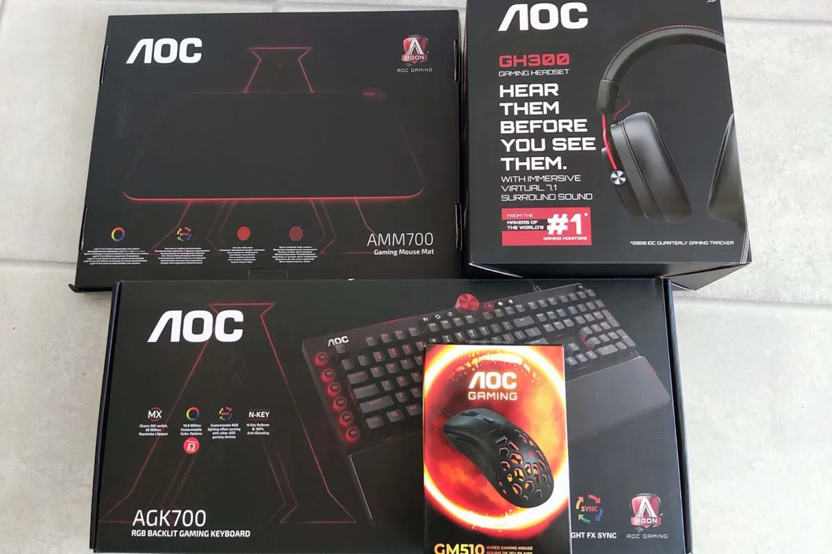 Getest: Meerdere gaming peripherals van AOC, zijn deze de moeite waard?
