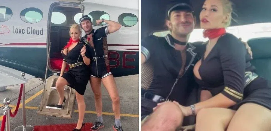 Oud maar goud - Journalist wordt lid van Mile High Club met behulp van bekende natuurster