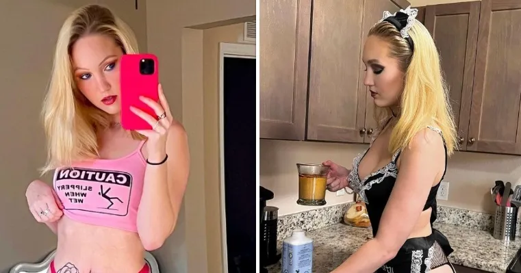 Topless poetsvrouw Sammi verdient fortuinen: "Mijn bodyguard breekt de deur open indien nodig!" (foto's)