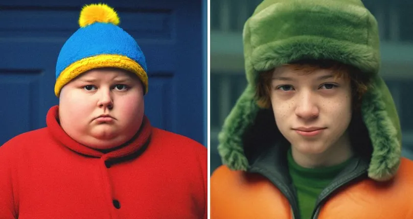 Personages uit South Park worden levensecht in live-action AI-serie