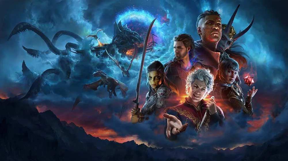 baldurs gate 3 key art