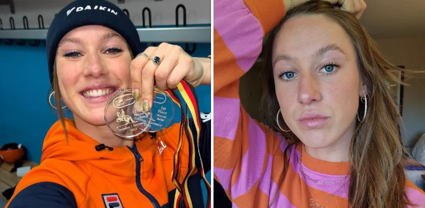 Bikinifilmpje van Nederlandse schaatsbabe Suzanne Schulting doet Instagram ontploffen
