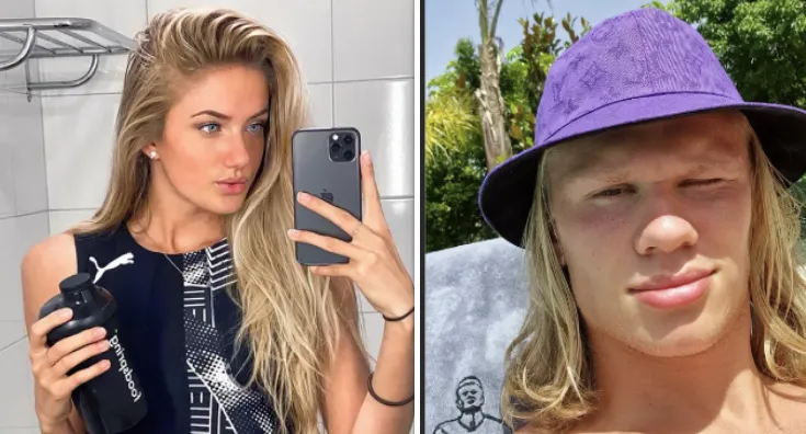 'Knapste atlete ter wereld' richt haar pijlen op Erling Haaland, en die let maar beter op