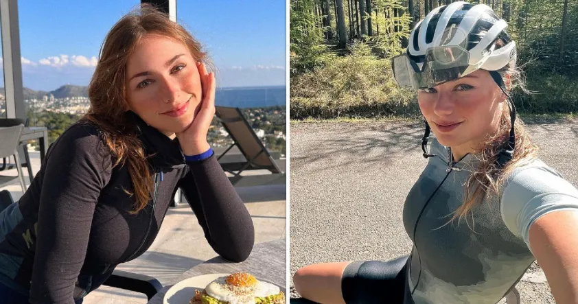 Koersbeauty Puck Moonen zet haar titel 'knapste wielrenster ter wereld' in de verf met  zinderende bikinivideo