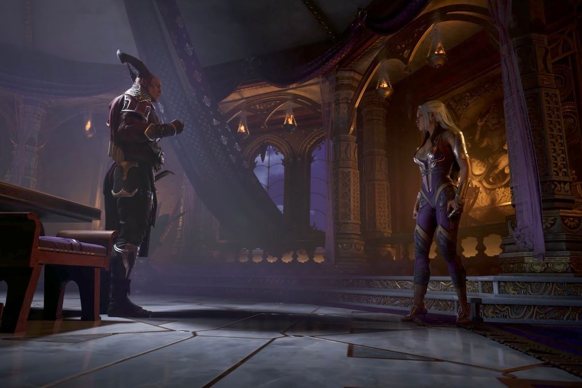 Empress Sindel en General Shao in de gruwelijke nieuwe trailer van Mortal Kombat 1