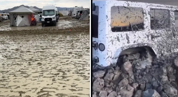 10 Burning Man-video's die de hallucinante toestanden op het festival in Nevada tonen