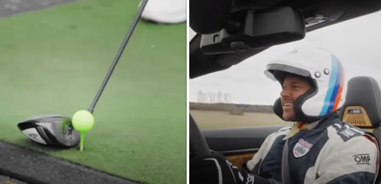 Bizar wereldrecord: verste golfslag ooit opgevangen in... een rijdende auto