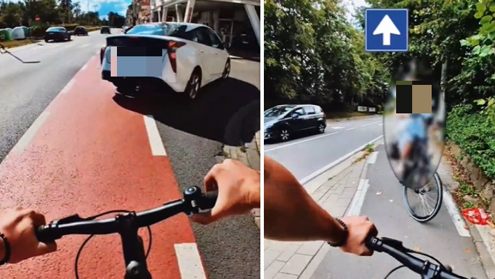 Vlaamse fietser gaat viraal met filmpje over zijn calvarietocht naar het werk in Leuven