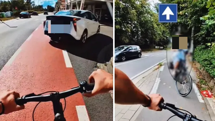 Vlaamse fietser ging viraal met filmpje over hallucinante calvarietocht naar het werk in Leuven