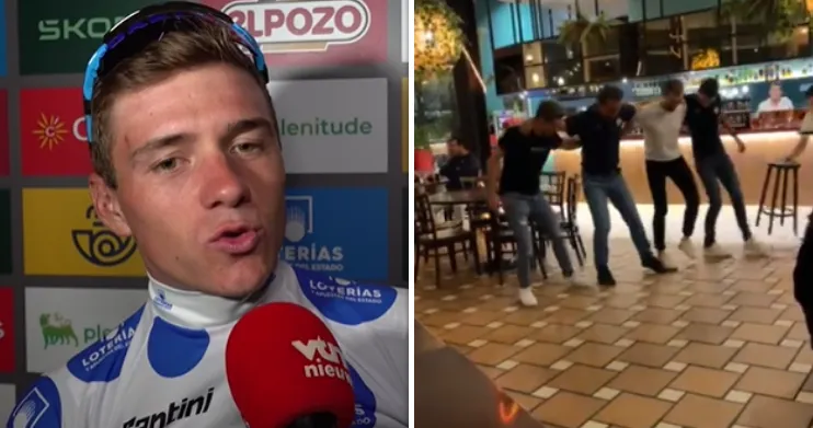 Dit aanzienlijke bedrag verdiende (een sirtaki dansende) Remco Evenepoel in de Ronde van Spanje