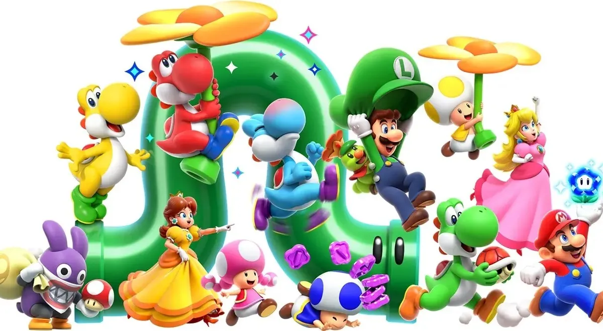mario wonder art