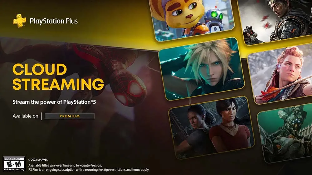ps plus premium cloud streaming