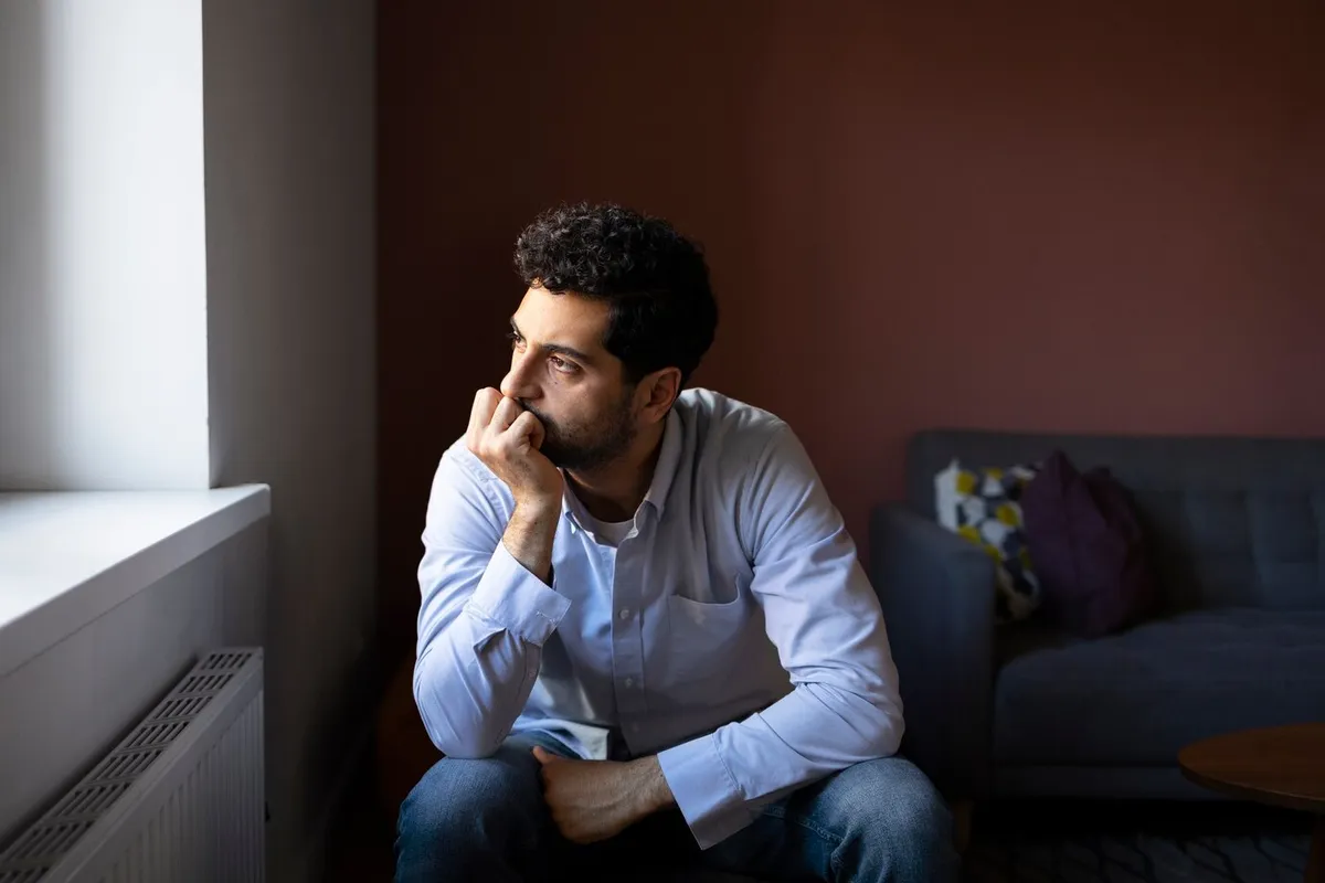 anxious man indoors front view 23 2149729600