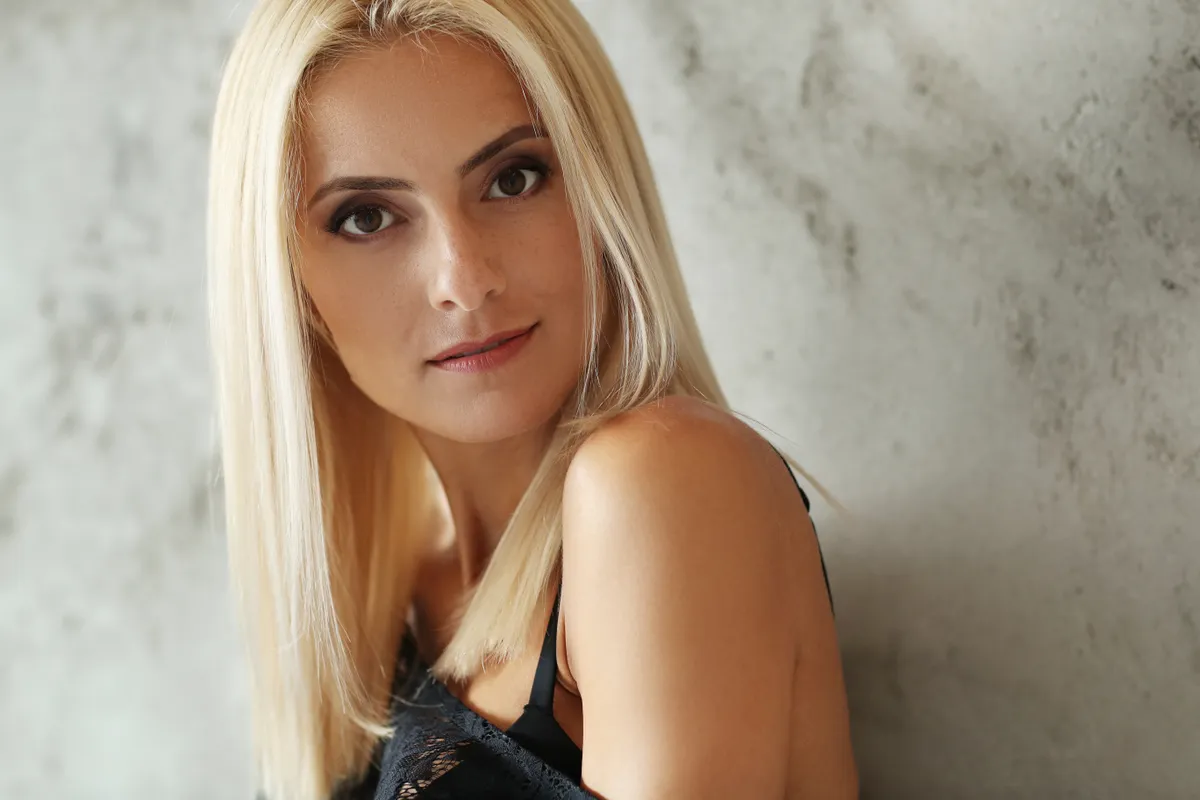 lovely woman portrait