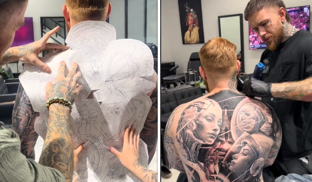 Tatoeage van 50.000 euro zorgt voor flink wat debat op het internet: "Geen enkele tattoo is zoveel waard!"