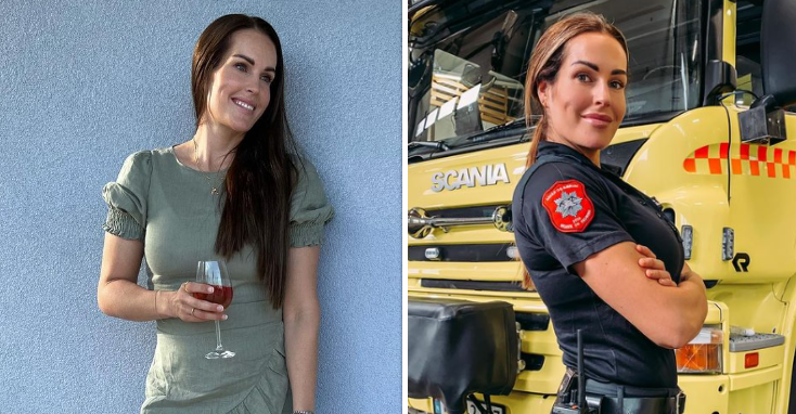 Gunn Narten wordt de 'lekkerste brandweervrouw ter wereld' genoemd. Wij gaan dat niet tegenspreken... (foto's)