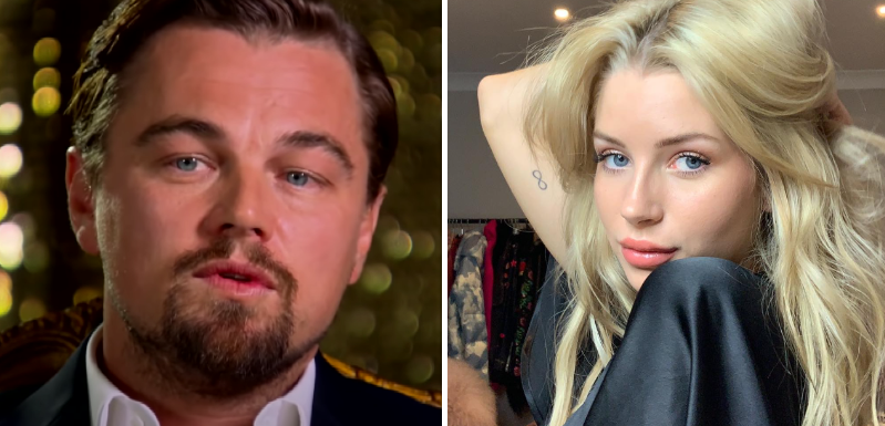DiCaprio (49) vangt Lottie Moss (25), die nog niet geboren was toen 'Leo' iets had met haar zus