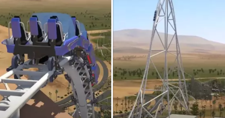Simulatie toont hoe de snelste, hoogste én langste rollercoaster ter wereld er zal uitzien