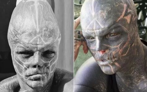 Black Alien toont zijn 'nieuwe look' aan zijn volgers, maar die zijn niet onder de indruk: "Je bent gestoord!"