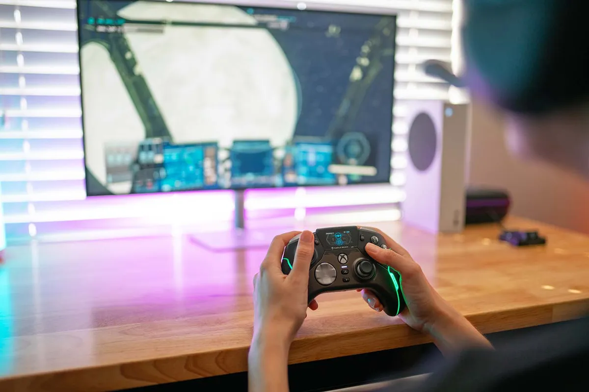 turtle beach stealth ultra controller lifestyle shot