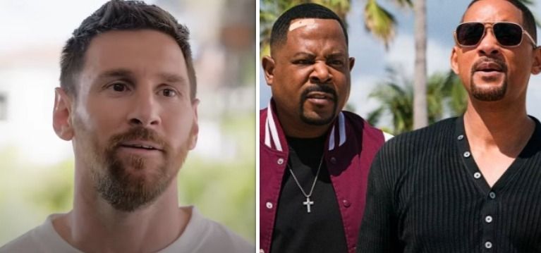 En plots regisseren Adil en Bilall niemand minder dan... Lionel Messi! 'De Vlo' heeft rolletje in Bad Boys 4