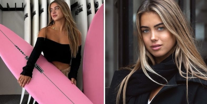 Summer body: check! Surfbabe Maria showt haar tempel van een lichaam in bikini (foto's)