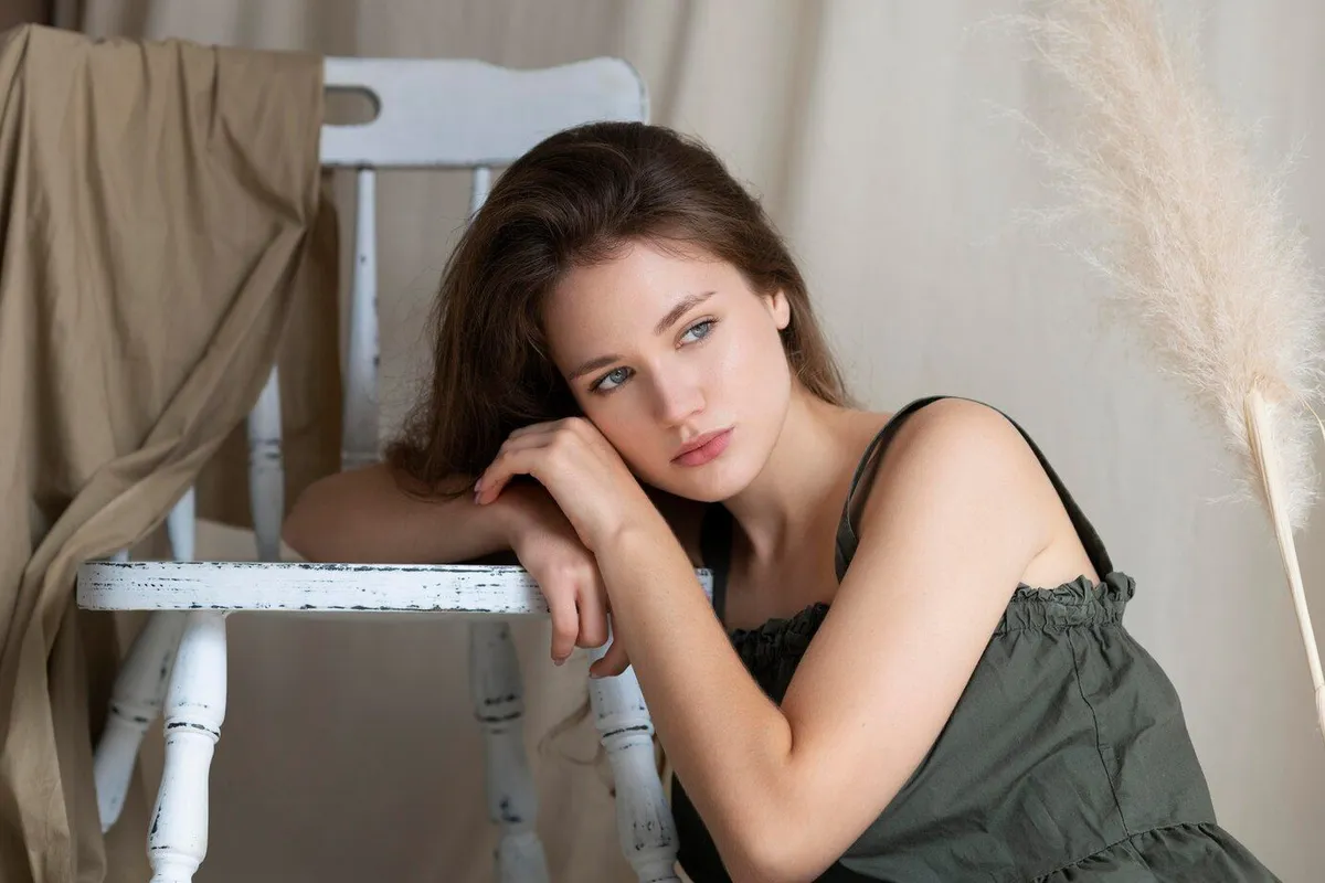 young woman slow fashion clothes 23 2149133948 1