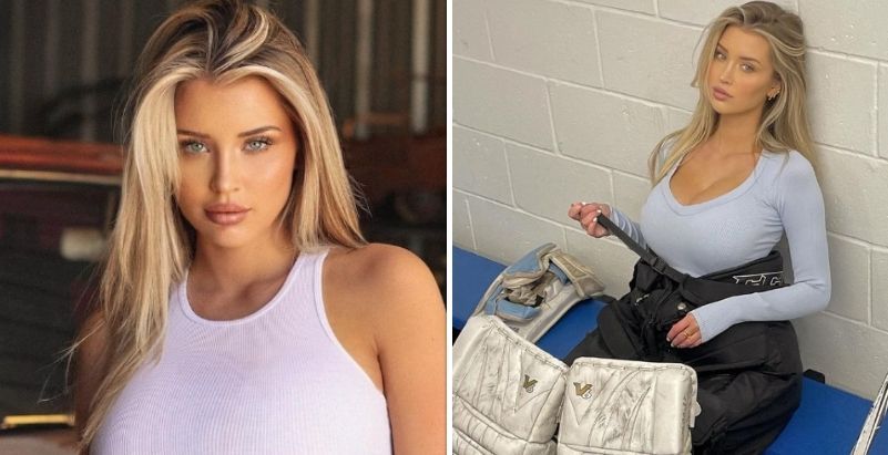 Instagram-meltdown nadat de knapste ijshockeyspeelster ter wereld poseert in badpak: "Bel de brandweer!"