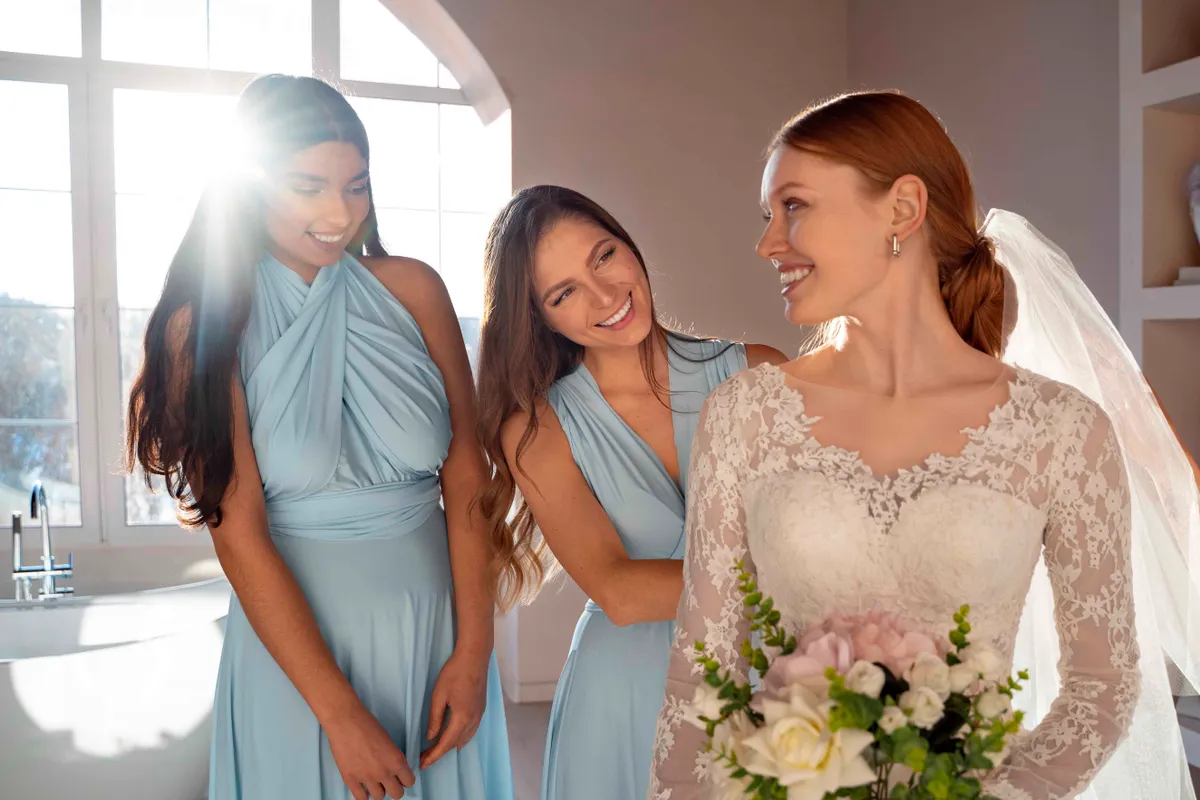 young women enjoying bachelorette party