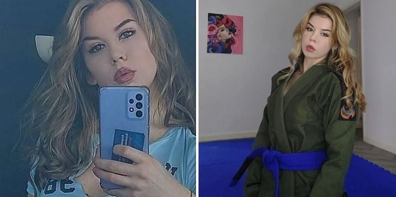 Sophie, a.k.a. 'The Man Killer', poseert in enkele pikante outfits die nauwelijks iets bedekken (foto's)