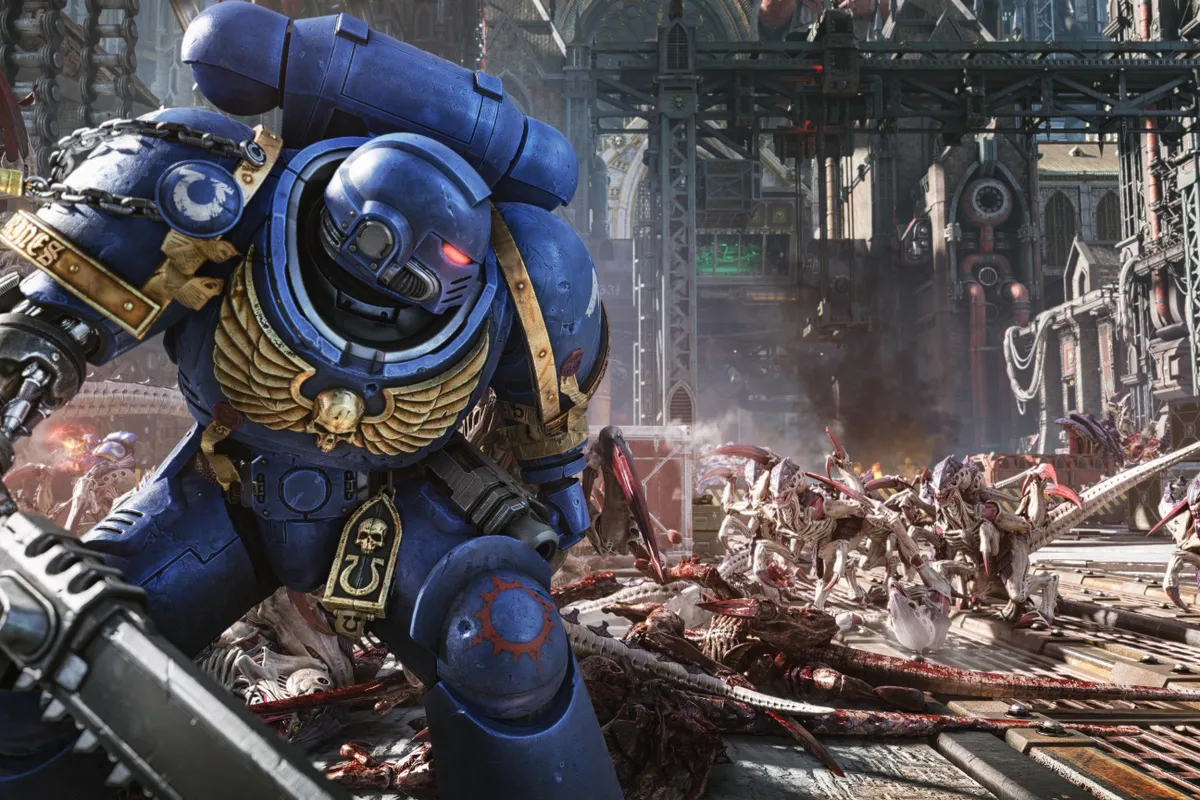 warhammer 40000 space marine 2 art