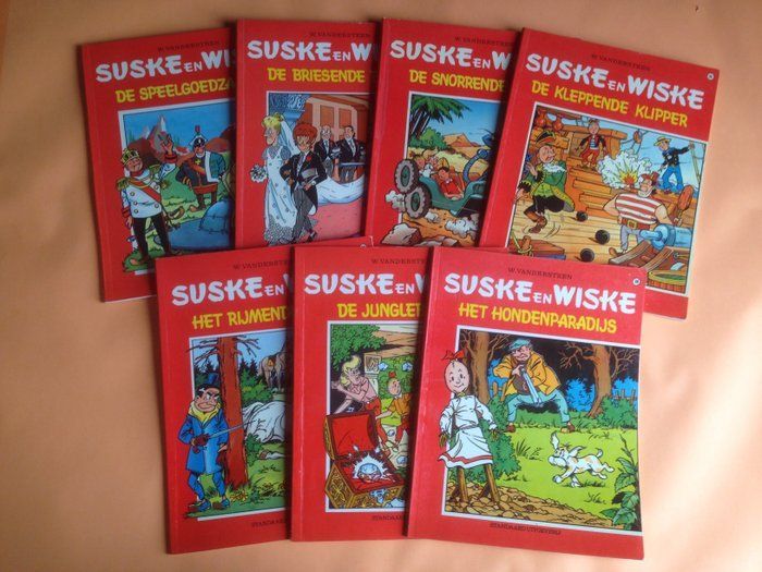 Deze strips van Suske en Wiske kunnen meer dan 10.000 euro waard zijn. Misschien liggen ze gewoon bij jou op zolder