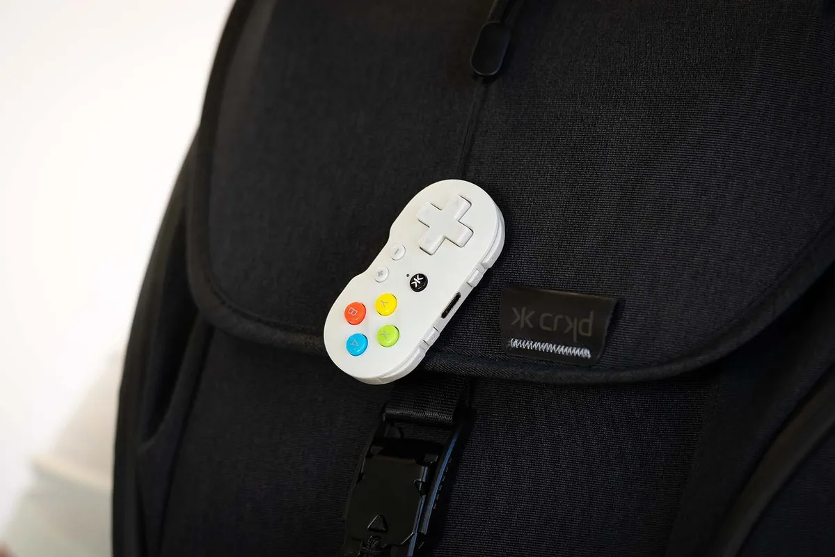 atom on backpack